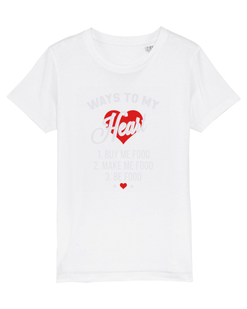 Ways to my heart White