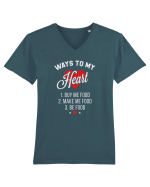Ways to my heart Tricou mânecă scurtă guler V Bărbat Presenter