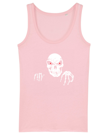 Death Skull Stay Focus Cotton Pink