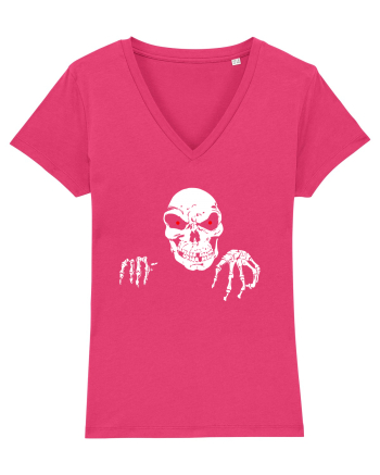 Death Skull Stay Focus Raspberry