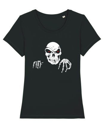 Death Skull Stay Focus Black