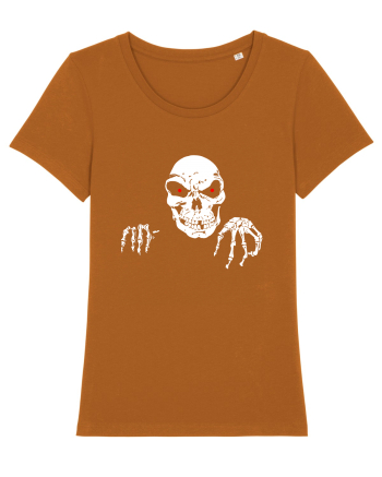 Death Skull Stay Focus Roasted Orange