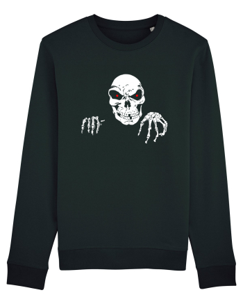 Death Skull Stay Focus Black