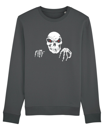 Death Skull Stay Focus Anthracite