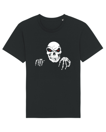 Death Skull Stay Focus Black