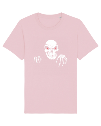 Death Skull Stay Focus Cotton Pink