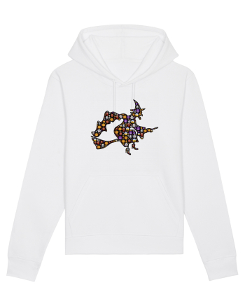 Emoji Halloween Witch White