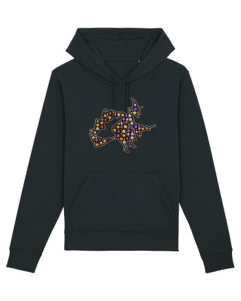 Emoji Halloween Witch Black