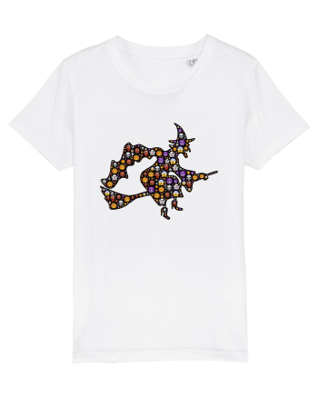 Emoji Halloween Witch White