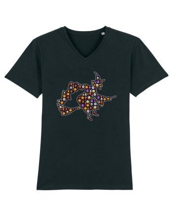 Emoji Halloween Witch Black