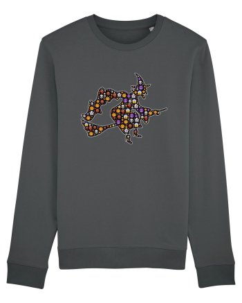 Emoji Halloween Witch Anthracite