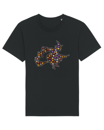 Emoji Halloween Witch Black