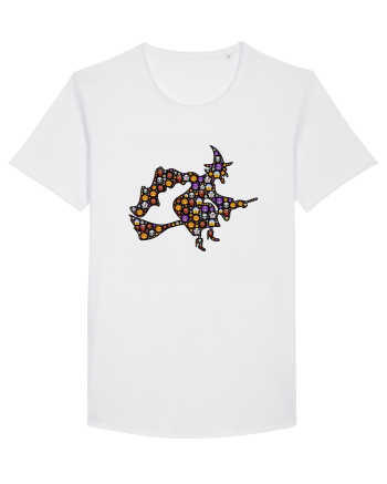 Emoji Halloween Witch White