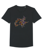 Emoji Halloween Witch Tricou mânecă scurtă guler larg Bărbat Skater