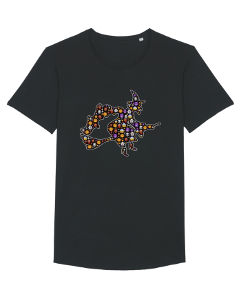 Emoji Halloween Witch Black