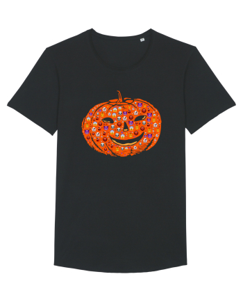 Emoji Pumpkin Jack O Lantern Black