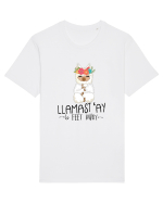 Lama with no Drama Tricou mânecă scurtă Unisex Rocker