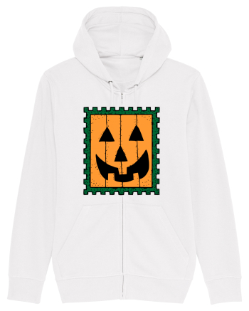 Halloween Stamp Face White