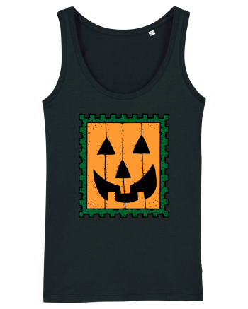 Halloween Stamp Face Black