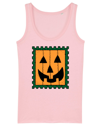 Halloween Stamp Face Cotton Pink