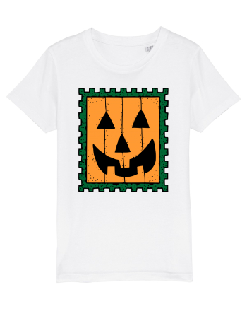 Halloween Stamp Face White
