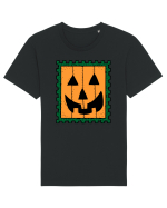Halloween Stamp Face Tricou mânecă scurtă Unisex Rocker
