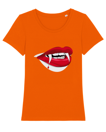 Hot Lips Of Halloween Bright Orange