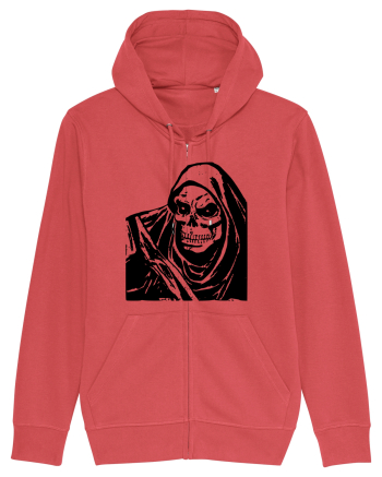 Scary Death Face Carmine Red