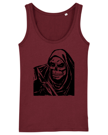 Scary Death Face Burgundy