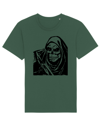Scary Death Face Bottle Green