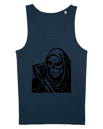Scary Death Face Navy