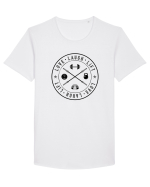 LIFTING Tricou mânecă scurtă guler larg Bărbat Skater