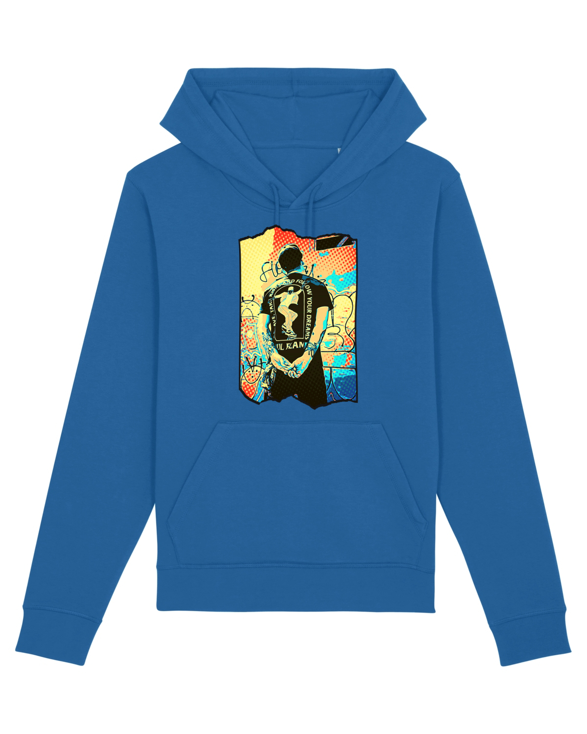 Hanorac Unisex Drummer Royal Blue