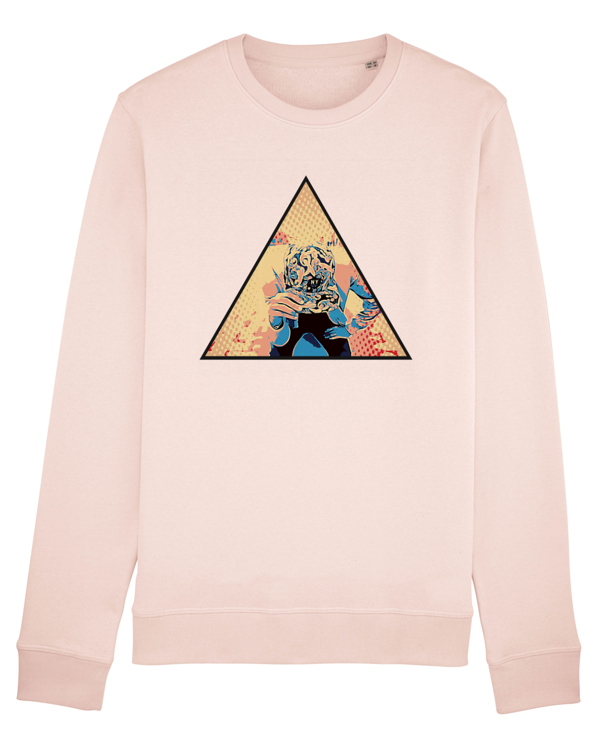 Bluză mânecă lungă Unisex Rise Candy Pink