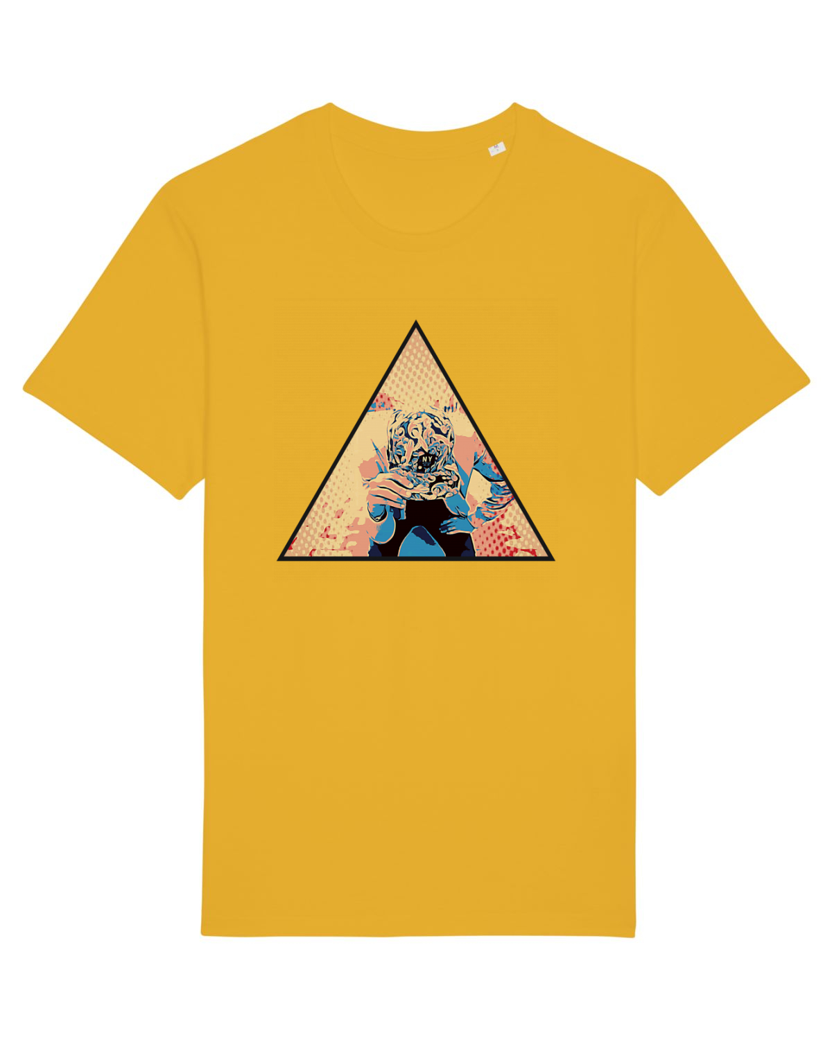 Tricou mânecă scurtă Unisex Rocker Spectra Yellow