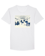 snowboarding tricks Tricou mânecă scurtă guler larg Bărbat Skater