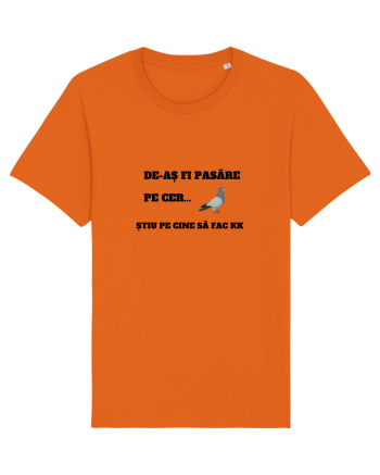 De-as fi pasare pe cer Bright Orange