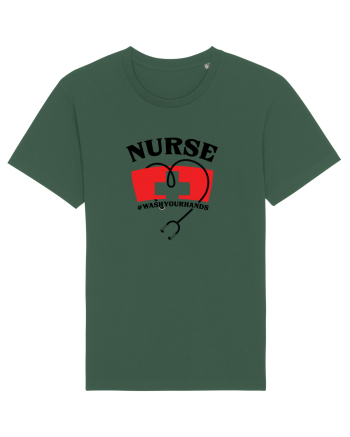 Nurse Wash your hands Bottle Green