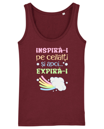 Inspira-i pe ceilalti Burgundy