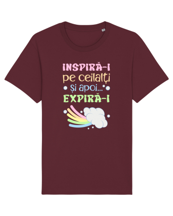 Inspira-i pe ceilalti Burgundy