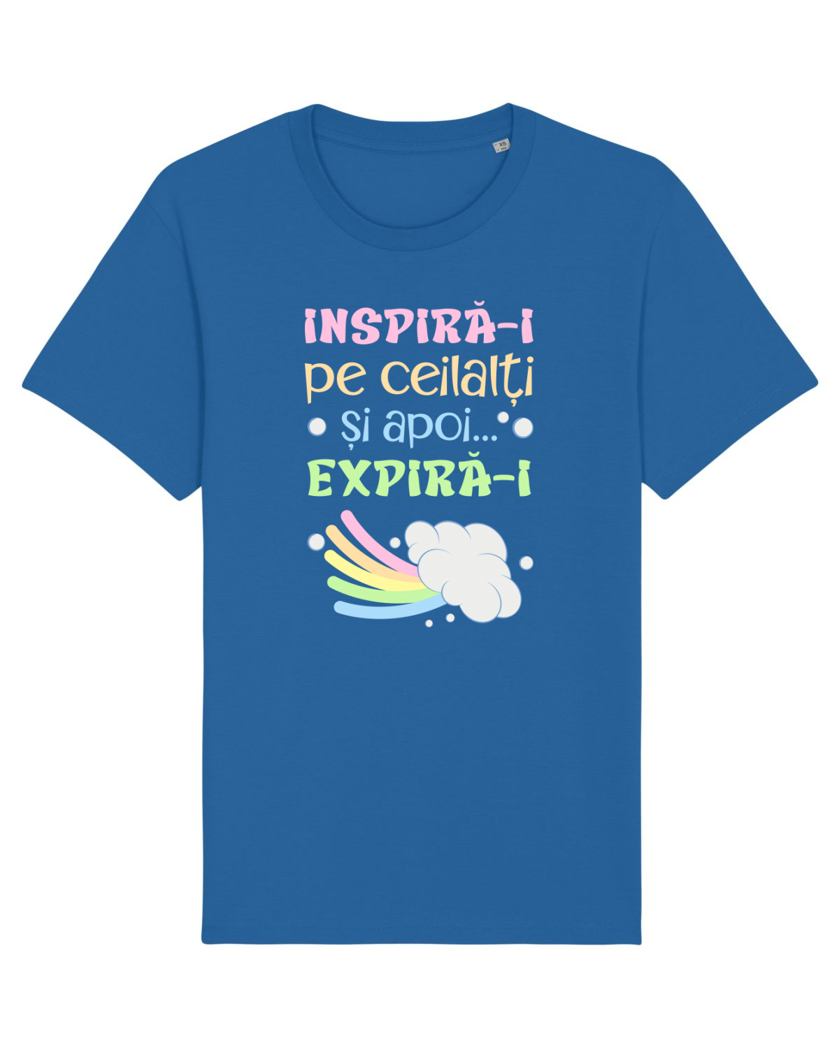 Tricou mânecă scurtă Unisex Rocker Royal Blue