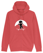 Robot Skater Hanorac cu fermoar Unisex Connector