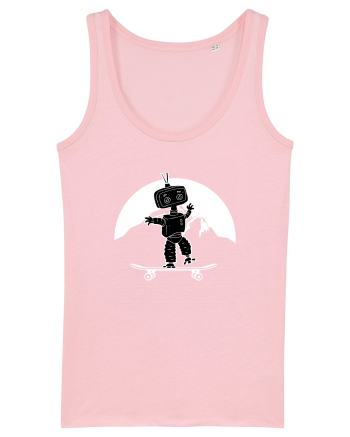 Robot Skater Cotton Pink