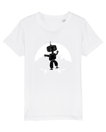 Robot Skater White
