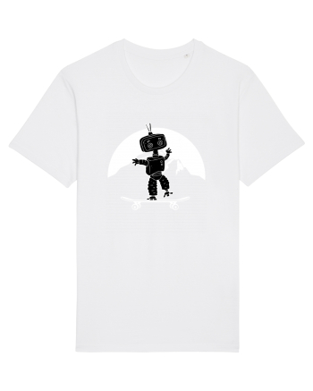 Robot Skater White