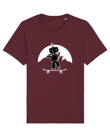 Robot Skater Burgundy