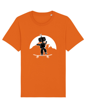Robot Skater Bright Orange