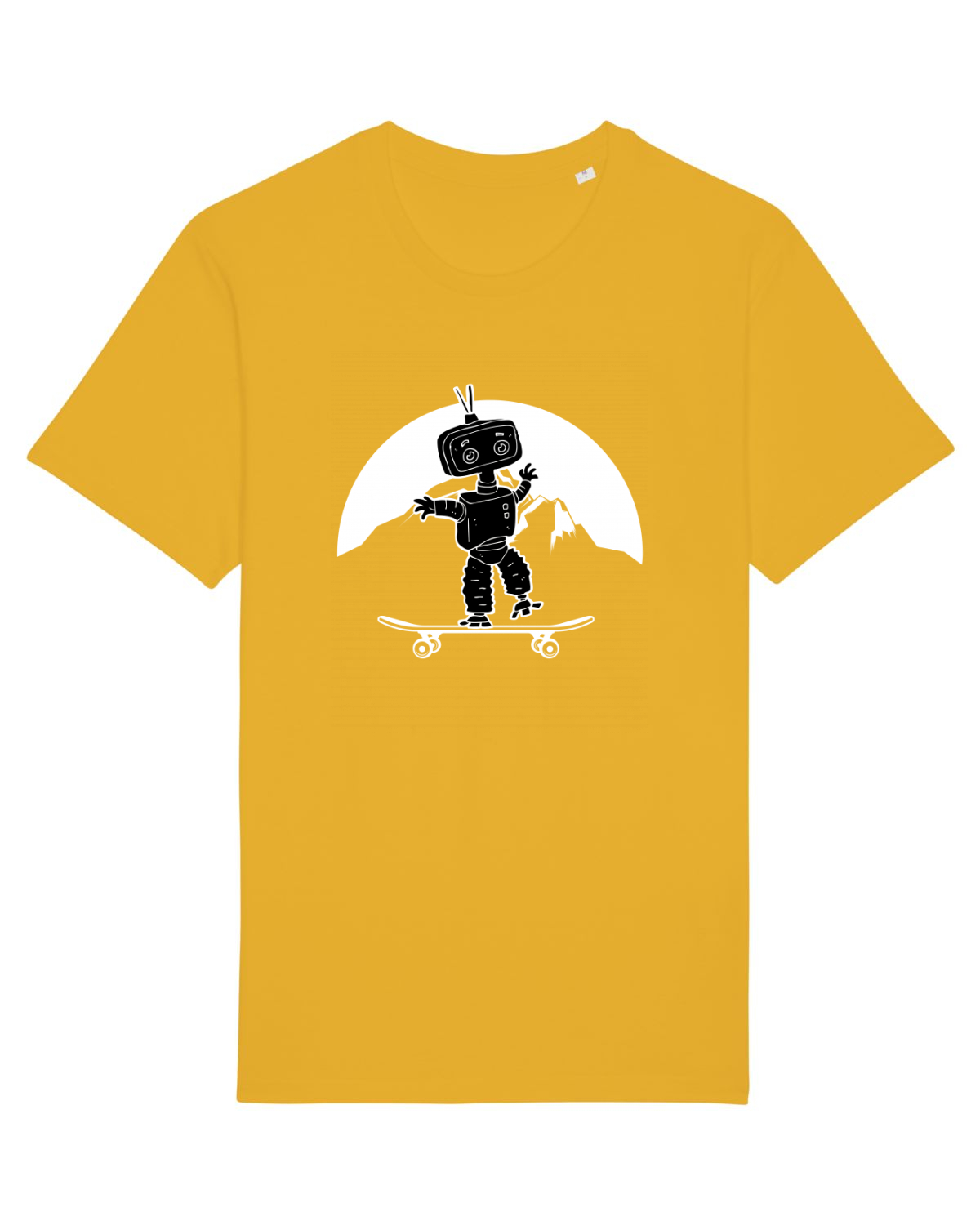 Tricou mânecă scurtă Unisex Rocker Spectra Yellow