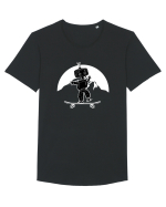 Robot Skater Tricou mânecă scurtă guler larg Bărbat Skater