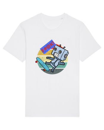 Robot Skater White